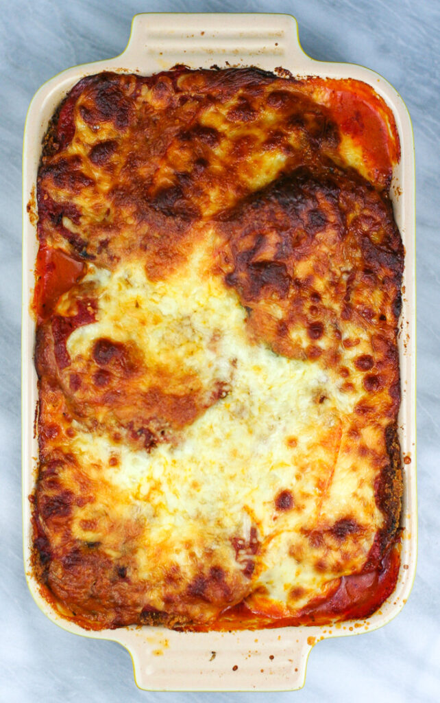 Eggplant Parmesan - Happily From Scratch
