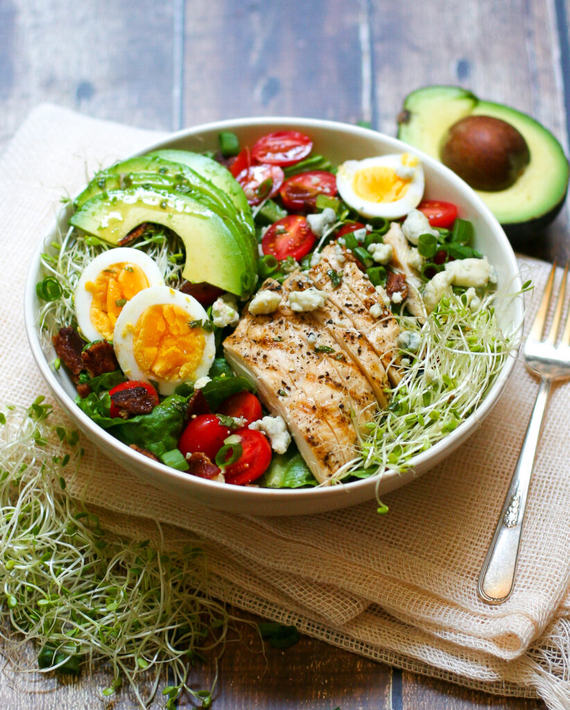 California Cobb Salad - Happily From Scratch