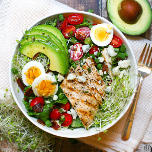 California Cobb Salad - Happily From Scratch