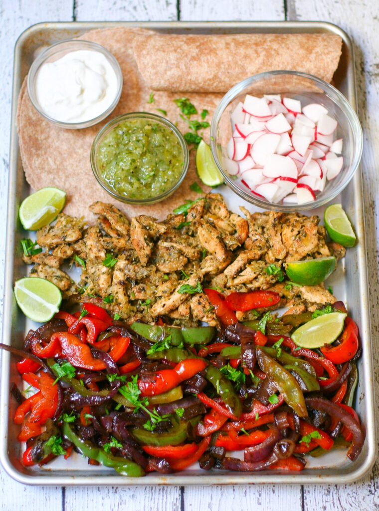 Sala Verde Chicken Fajitas