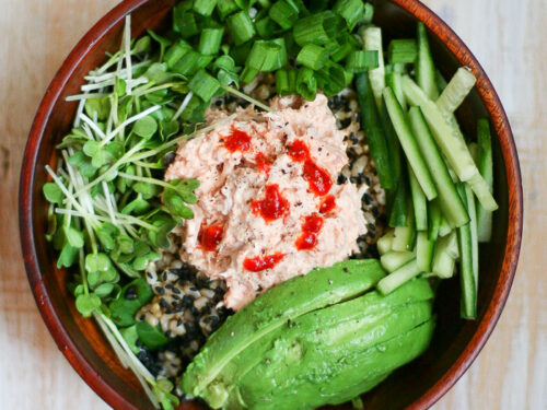 Spicy Tuna Guacamole Bowls - Budget Bytes