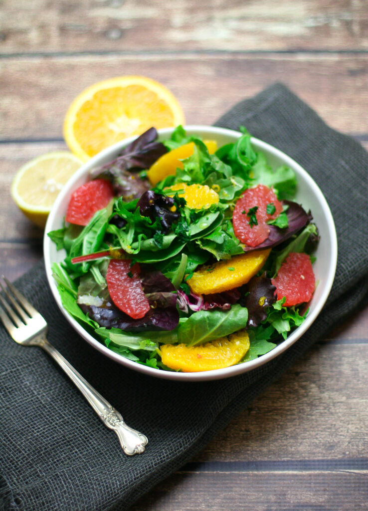 Winter Citrus Salad - Happily From Scratch