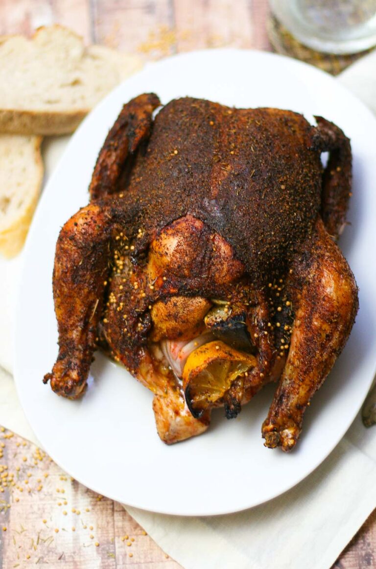 Spice Rub Roasted Chicken - Happily From Scratch